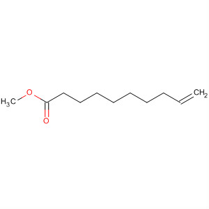 Structure of 9-Decenoic acid, methyl ester