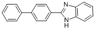 Structure of 1H-Benzimidazole, 2-[1,1'-biphenyl]-4-yl-