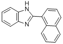 Structure of 1H-BENZIMIDAZOLE, 2-(1-NAPHTHALENYL)-