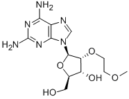 Structure of 2-AMINO-2-O-(2-METHOXYETHYL)ADENOSINE