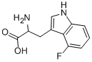 Structure of 4-FLUORO-DL-TRYPTOPHAN