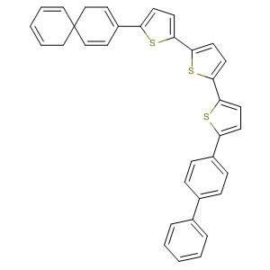 Structure of α,ω-bis(biphenyl-4-yl)-terthiophene