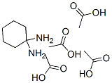Structure of CYCLOHEXANEDIAMINE TETRAACETIC ACID