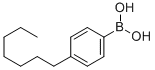 Structure of 4-N-HEPTYLPHENYLBORONIC ACID