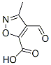 Structure of 5-Isoxazolecarboxylicacid, 4-formyl-3-methyl-