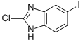 Structure of 1H-BENZIMIDAZOLE, 2-CHLORO-5-IODO-