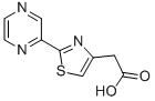 Structure of 2-(2-PYRAZIN-2-YL-1,3-THIAZOL-4-YL)ACETIC ACID