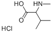 Structure of N-ME-DL-VAL-OH HCL