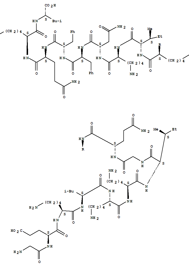 Structure of CRAMP-18 (MOUSE)