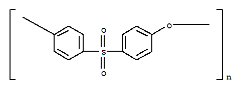 Structure of POLY(1,4-PHENYLENE ETHER-SULFONE)