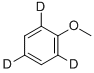 Structure of ANISOLE-2,4,6-D3