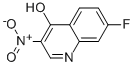 Structure of 7-FLUORO-4-HYDROXY-3-NITROQUINOLINE
