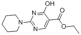 Structure of ETHYL 4-HYDROXY-2-(PIPERIDIN-1-YL)PYRIMIDINE-5-CARBOXYLATE