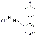 Structure of 2-(4-Piperidyl)benzenecarbonitrile hydrochloride