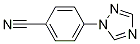 4-(1H-1,2,4-Triazol-1-yl)benzonitrile结构式