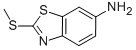 Structure of 2-(METHYLTHIO)-1,3-BENZOTHIAZOL-6-AMINE