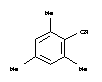 Structure of 2,4,6-TRIMETHYLBENZONITRILE