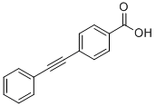 Structure of 4-PHENYLETHYNYL-BENZOIC ACID