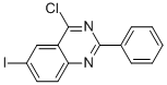 Structure of 4-CHLORO-6-IODO-2-PHENYLQUINAZOLINE