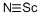 Structure of scandium nitride