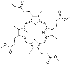 Structure of COPROPORPHYRIN I TETRAMETHYL ESTER