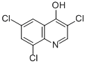 Structure of 3,6,8-TRICHLOROQUINOLIN-4-OL
