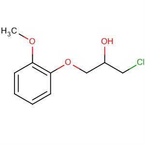 Structure of 2-Propanol, 1-chloro-3-(2-methoxyphenoxy)-