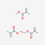 Structure of METHYL METHACRYLATE CROSSPOLYMER