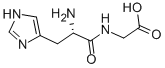 Structure of H-HIS-GLY-OH