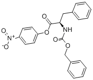 Structure of BENZYLOXYCARBONYL-D-PHENYLALANINE 4-NITROPHENYL ESTER