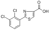 Structure of 2-(2,3-DICHLORO-PHENYL)-THIAZOLE-4-CARBOXYLIC ACID