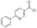 Structure of 6-Phenylnicotinoyl chloride