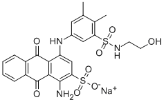 Structure of Acid Blue 277