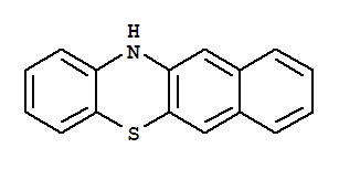 12H-苯并[B]吩噻嗪结构式