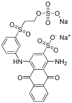 Structure of REACTIVE BLUE 19