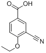 3-氰基-4-乙氧基苯甲酸结构式