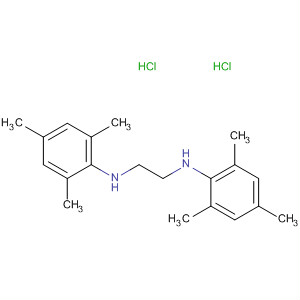 Structure of 1,2-Ethanediamine, N,N'-bis(2,4,6-trimethylphenyl)-, dihydrochloride