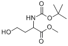 Structure of 2-TERT-BUTOXYCARBONYLAMINO-4-HYDROXY-BUTYRIC ACID METHYL ESTER