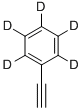 Structure of PHENYL-D5-ACETYLENE