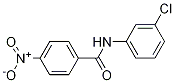 N-(3-氯苯)-4-硝基苯甲酰胺,97%结构式