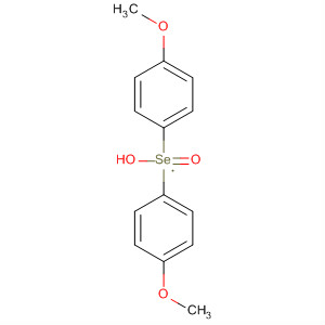 双(4-甲氧苯基)氧化硒结构式