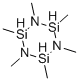 Structure of 1,2,3,4,5,6-HEXAMETHYLCYCLOTRISILAZANE