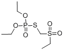 Structure of diethyls-ethsulfonylmethylthiophosphate