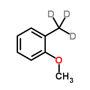 2-METHOXYTOLUENE-?,?,?-D3,99 ATOM % D结构式