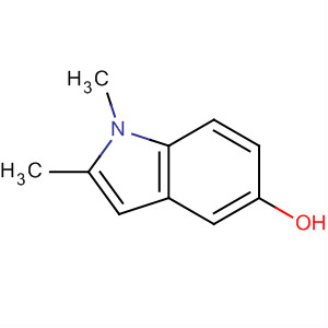 Structure of 1H-Indol-5-ol, 1,2-dimethyl-