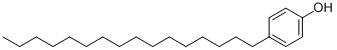 Structure of p-hexadecylphenol