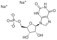 Structure of XANTHOSINE 5-MONOPHOSPHATE DISODIUM SALT