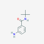 Structure of 3-amino-n-tert-butylbenzamide