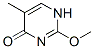 Structure of 2-methoxy-5-methylpyrimidin-4(3H)-one