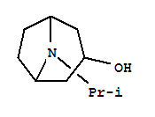 Structure of 8-Azabicyclo[3.2.1]octan-3-ol,8-(1-methylethyl)-